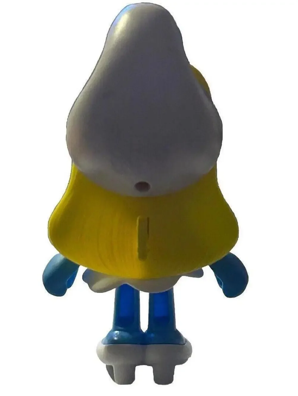 Vintage Smurfette Plastic Figurine Toy